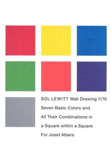 Sol LeWitt, Wall drawing 1176: seven basic colors and all their combinations in a square within a square for Josef Albers. Ausstellung, Josef-Albers-Museum, Quadrat Bottrop, 29. Juli bis 27. November 2005