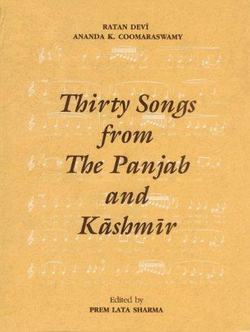 Thirty songs from the Panjab and Kāshmīr