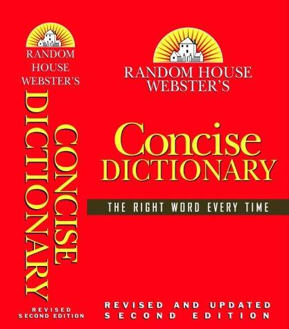 Random House Webster's Concise Dictionary