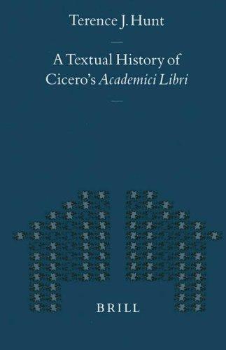 A textual history of Cicero's Academici libri