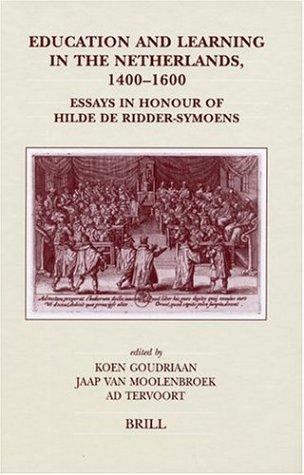 Education and learning in the Netherlands, 1400-1600