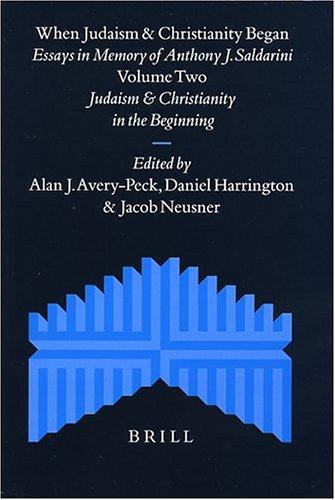 When Judaism and Christianity began
