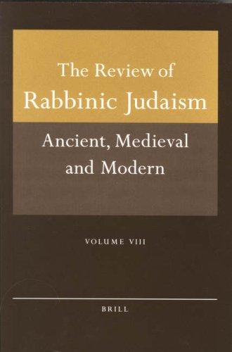 Review of Rabbinic Judaism (Review of Rabbinic Judaism: Ancient, Medieval, and Modern)