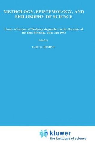 Methodology, epistemology, and philosophy of science