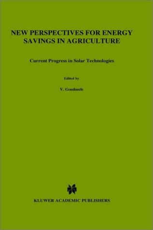 New perspectives for energy savings in agriculture