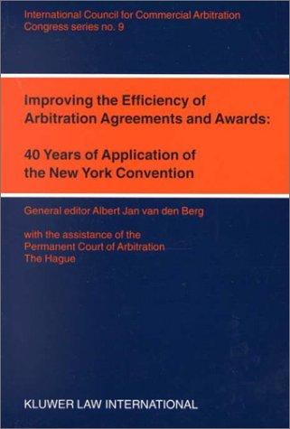 Improving the efficiency of arbitration agreements and awards