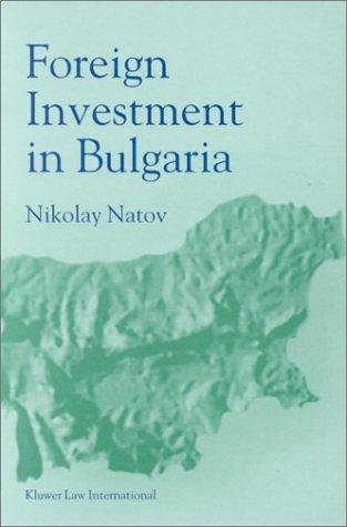 Foreign investments in Bulgaria