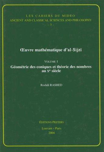Oeuvre Mathematique D'al-Sijzi