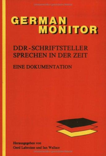 DDR-Schriftsteller sprechen in der Zeit