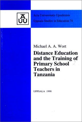 Distance education and the training of primary school teachers in Tanzania