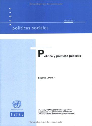 Política y Políticas Públicas