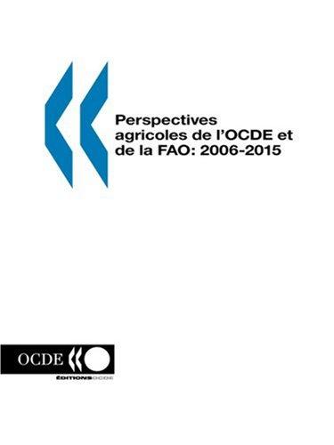 Perspectives agricoles de l'OCDE et de la FAO