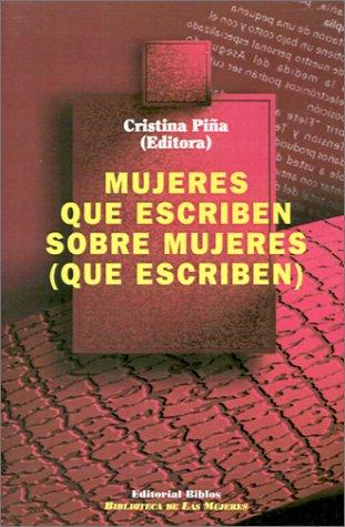 Mujeres Que Escriben Sobre Mujeres