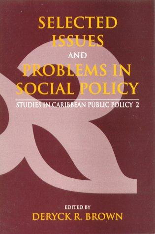 Selected issues and problems in social policy