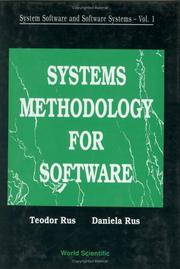 Systems methodology for software