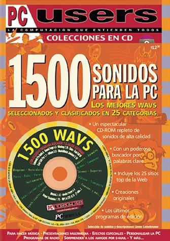 1500 Sonidos para la PC en CD-ROM, los mejores WAVs en 25 Categorias