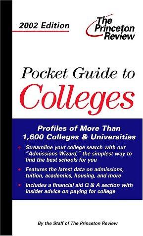 Pocket Guide to Colleges, 2002 Edition