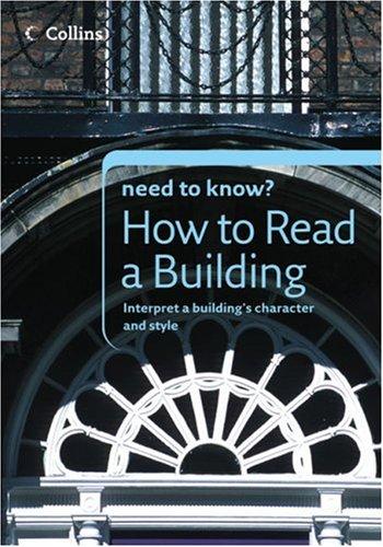 Collins Need to Know? How to Read a Building