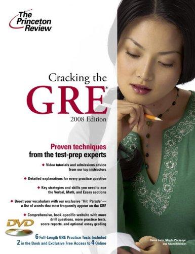 Cracking the GRE with DVD