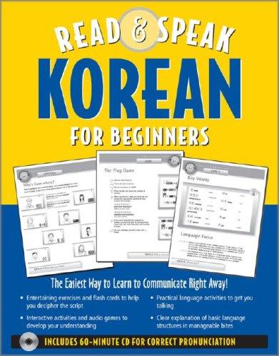 Read & Speak Korean for Beginners (Book w/Audio CD)