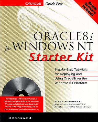 Oracle8i For Windows Nt Starter Kit