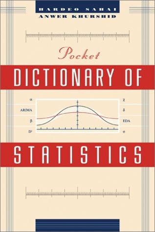 Pocket dictionary of statistics
