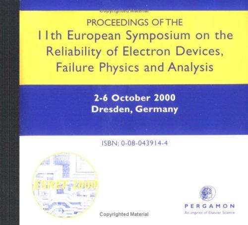 Proceedings of the 11th European Symposium on the Reliability of Electron Devices, Failure Physics and Analysis