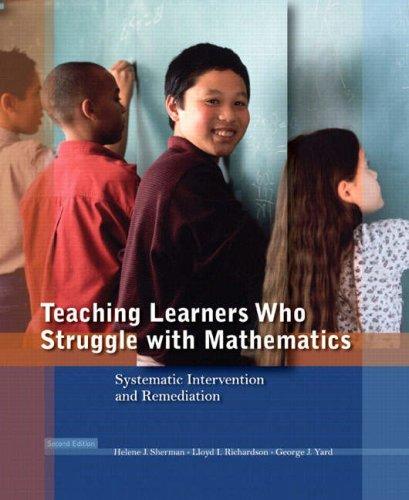 Teaching learners who struggle with mathematics