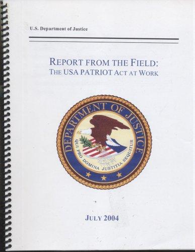 Report from the Field