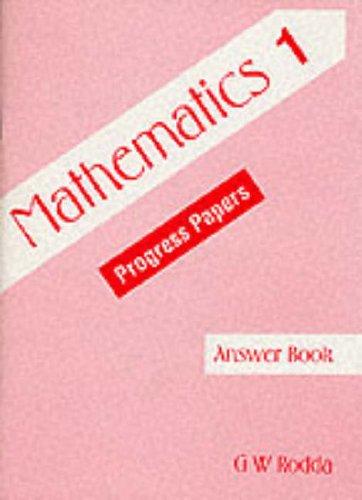 Mathematics Progress Papers