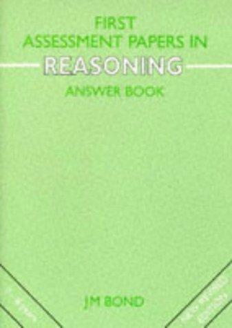 Reasoning (Bond Assessment Papers in Reasoning)
