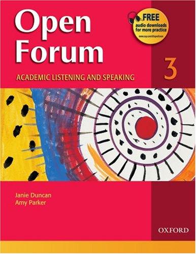 Open Forum 3