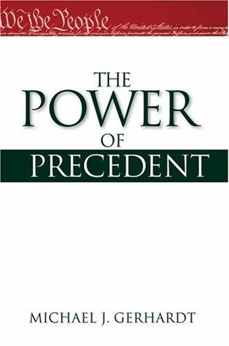 The power of precedent
