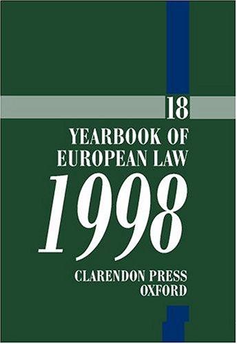 Yearbook of European Law 1998