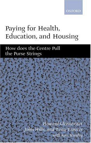 Paying for health, education, and housing