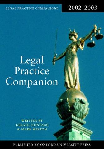 Legal Practice Companion 2002/2003