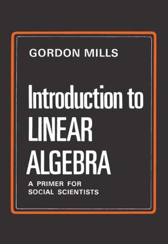 Introduction to linear algebra