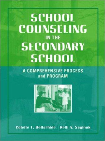 School counseling in the secondary school