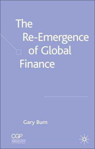 The re-emergence of global finance
