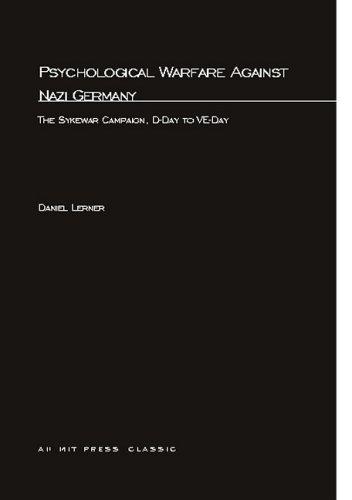 Psychological warfare against Nazi Germany