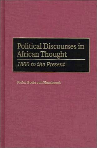 Political discourses in African thought