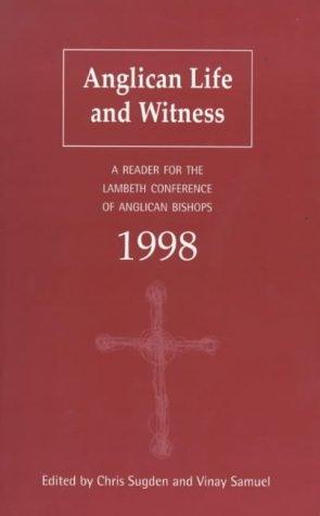 Anglican life and witness