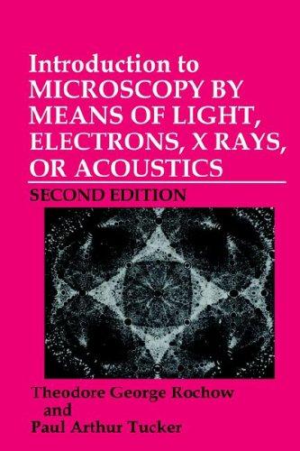 Introduction to microscopy by means of light, electrons, X rays, or acoustics