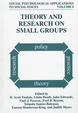 Theory and research on small groups