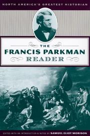 The Francis Parkman reader