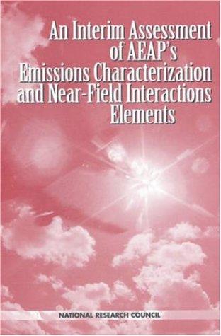 An Interim Assessment of the AEAP's Emissions Characterization and Near-Field Interactions Elements (Compass Series)