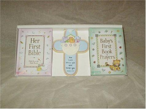 Her First Bible & Cross Boxed Gift Set