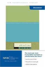 NIV Thinline Melon/Aqua Duo Tone - Lifeway