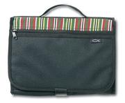 Tri-Fold Organizer with Kente Stripe XL