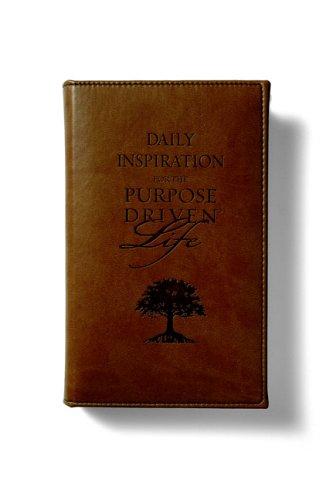 Daily Inspiration for the Purpose Driven® Life Deluxe Tan